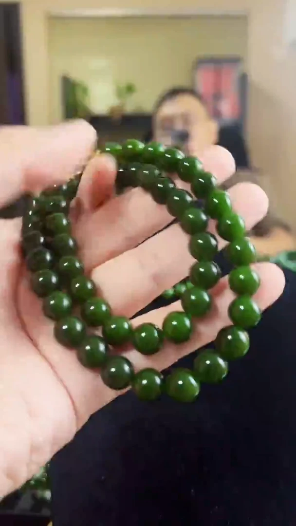项链未镶嵌和田玉（碧玉）10