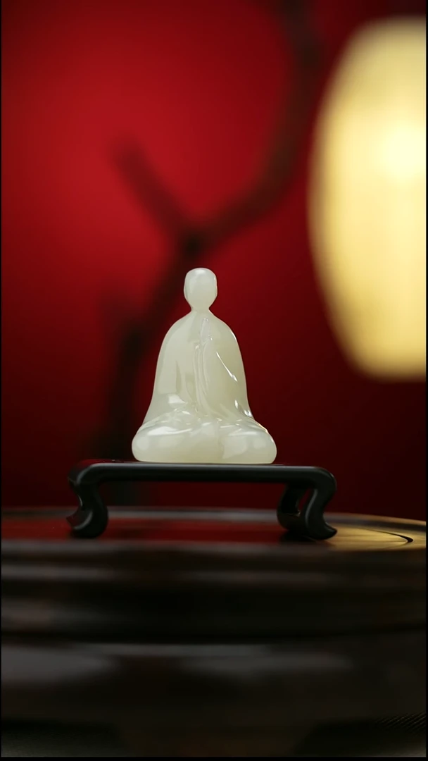 玉【无相佛】天然玉石摆件