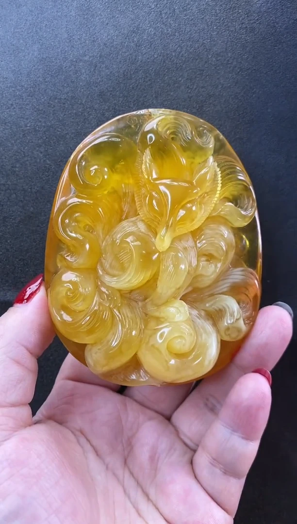 【闪购商品】琥珀颈饰未镶嵌吊坠