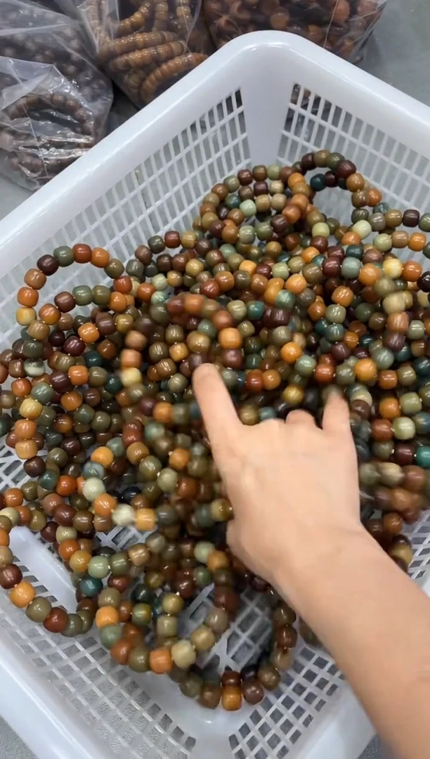 菩提根/象牙果手串14糖壳大瑕疵不挑（802）