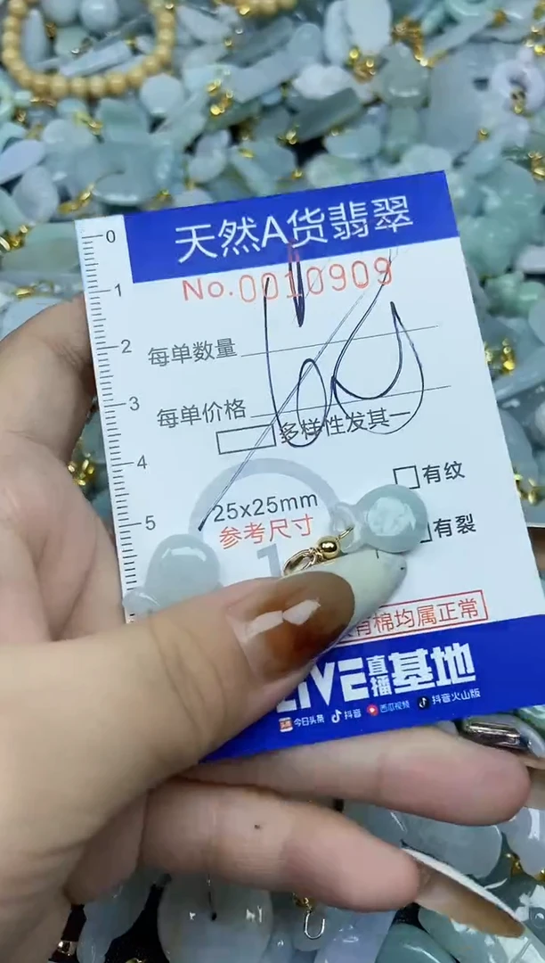 【闪购商品】翡翠颈饰未镶嵌天然A货翡翠