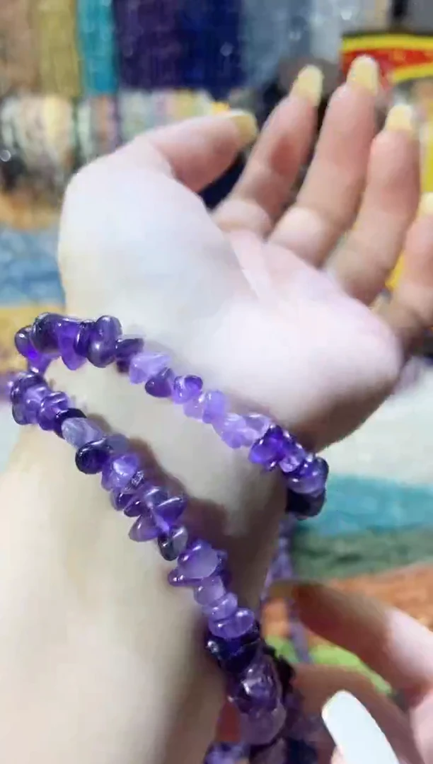 未镶嵌珠宝半成品水晶紫水晶