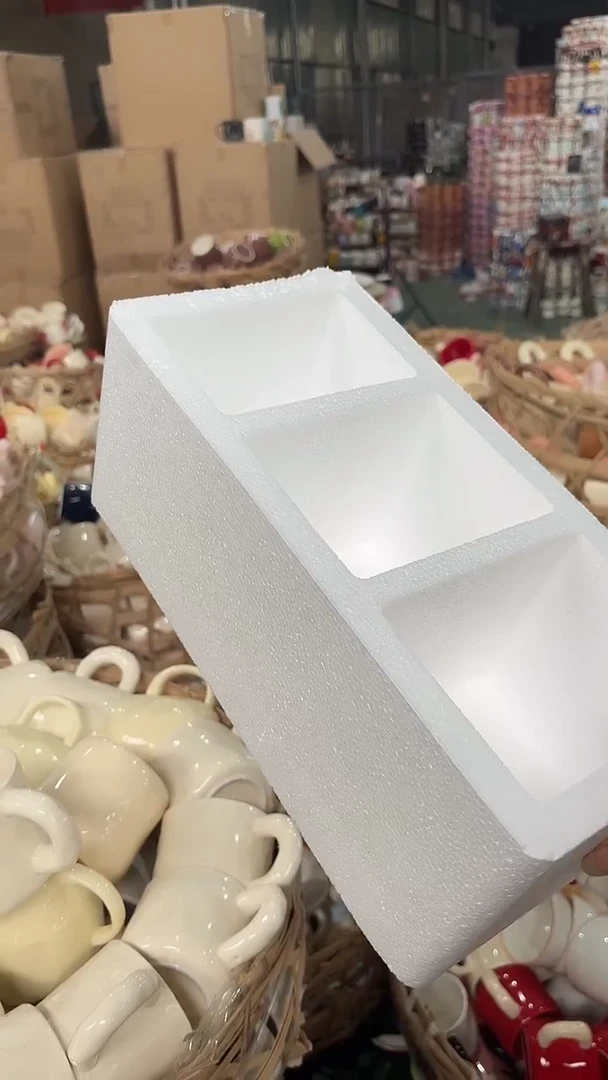 家湖高温陶瓷杯 微瑕随机三个