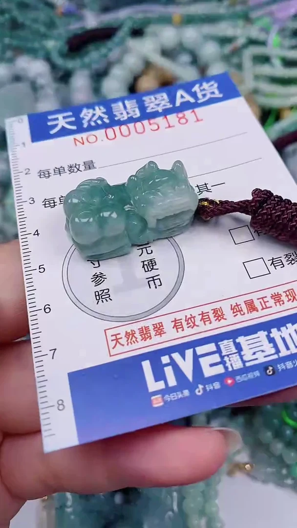 翡翠未镶嵌颈饰00005181