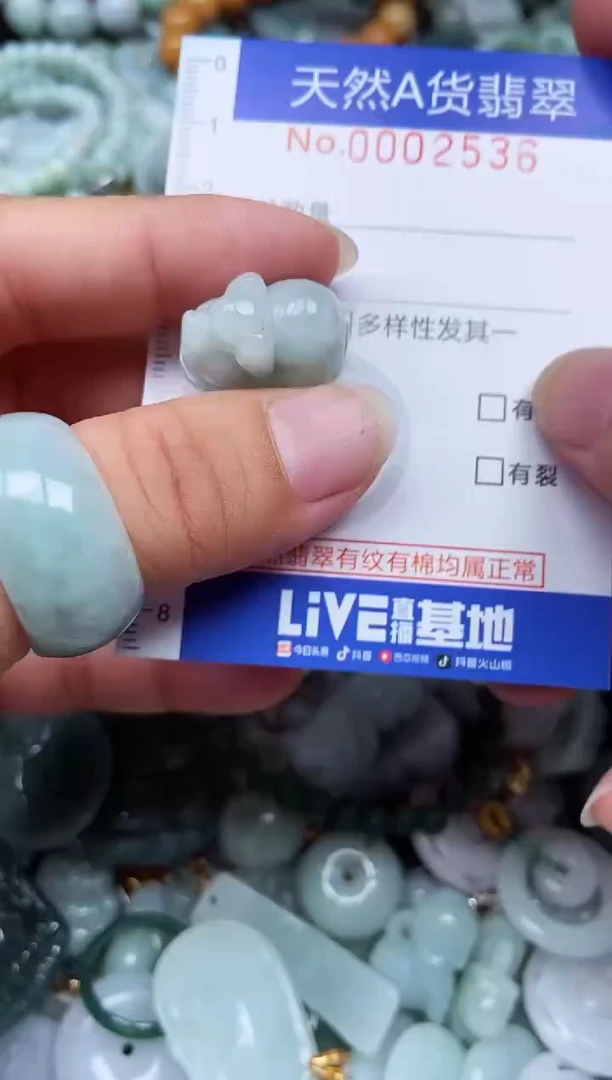 翡翠未镶嵌吊坠(不含链)翡翠