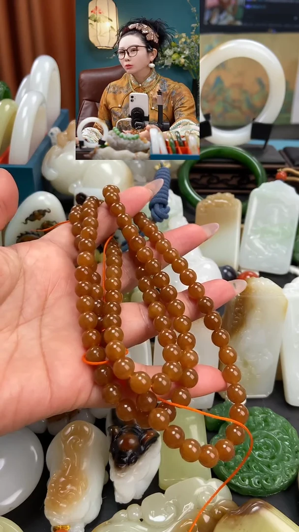 未镶嵌手串和田玉项链