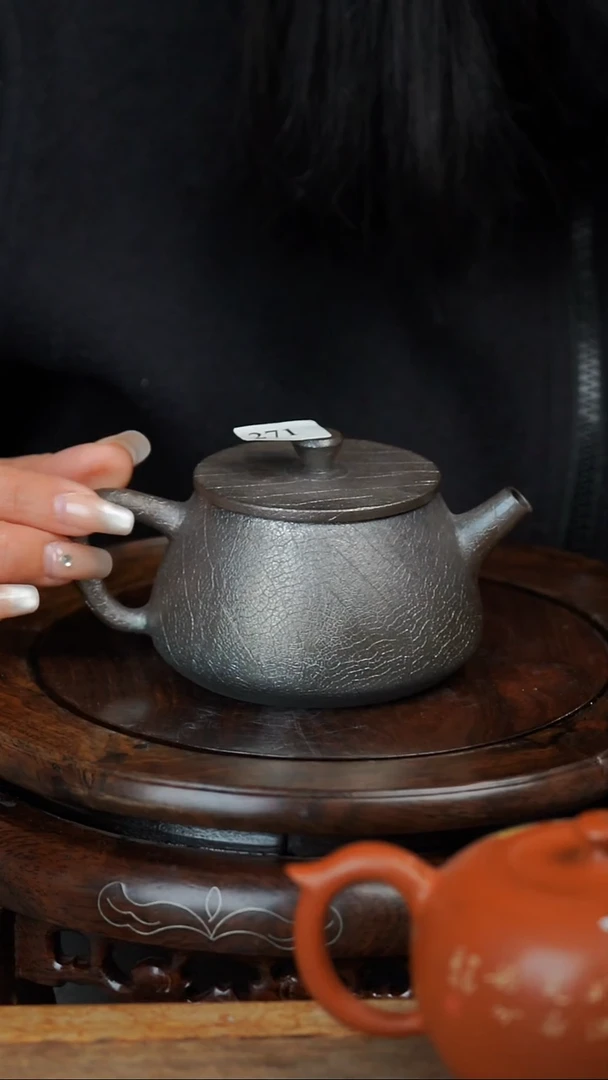 壶柏黄倩建水紫陶完品271
