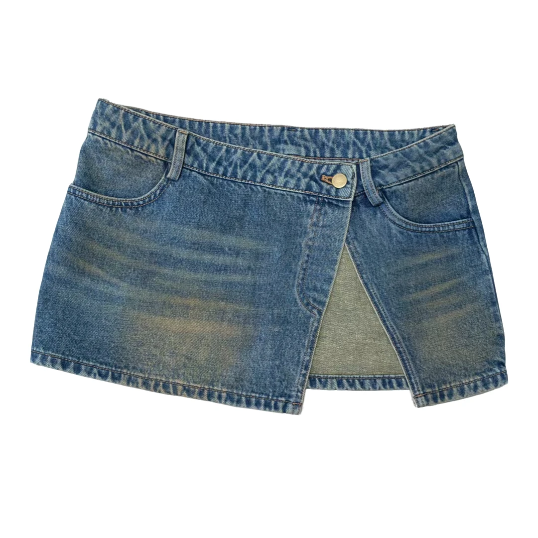 025HY288牛仔腰封 时尚简约个性百搭休闲舒适宽松减龄女士