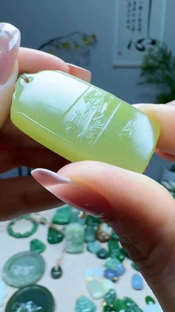 未镶嵌和田玉挂件1