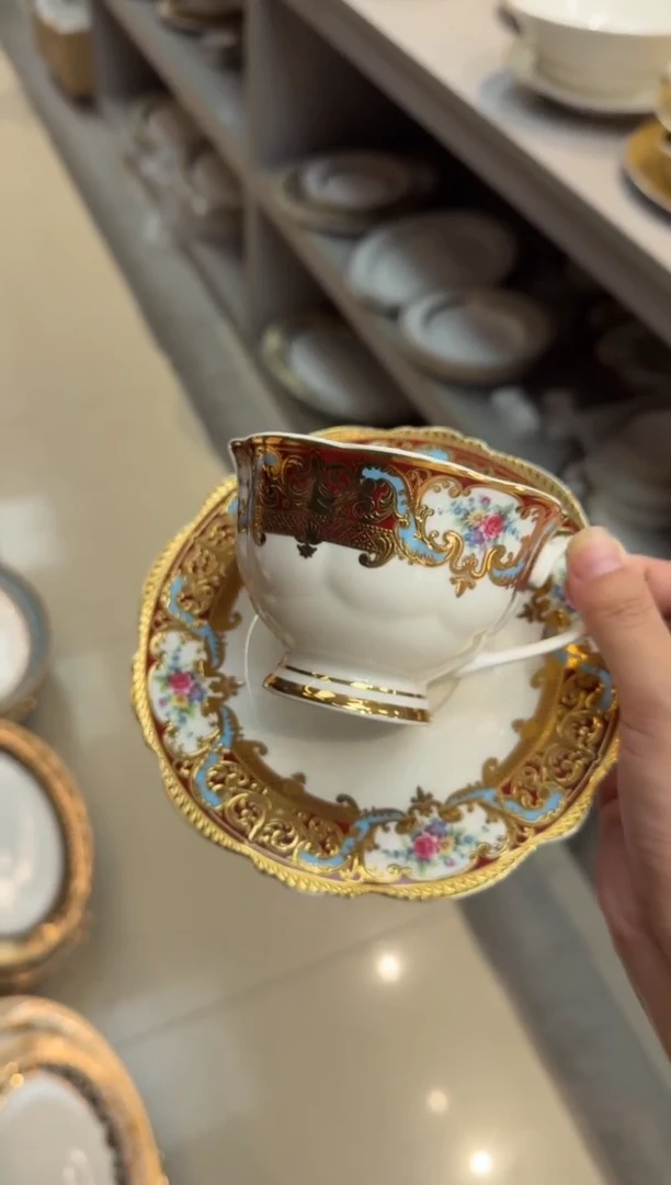 瓷片220毫升杯碟 （旧款）