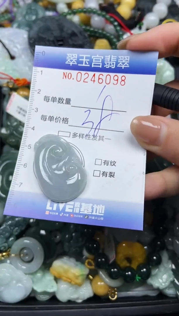 颈饰未镶嵌翡翠闪购C0246098