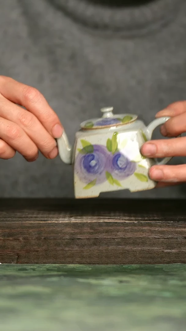 【闪购商品】青诗集手工手绘瓷器