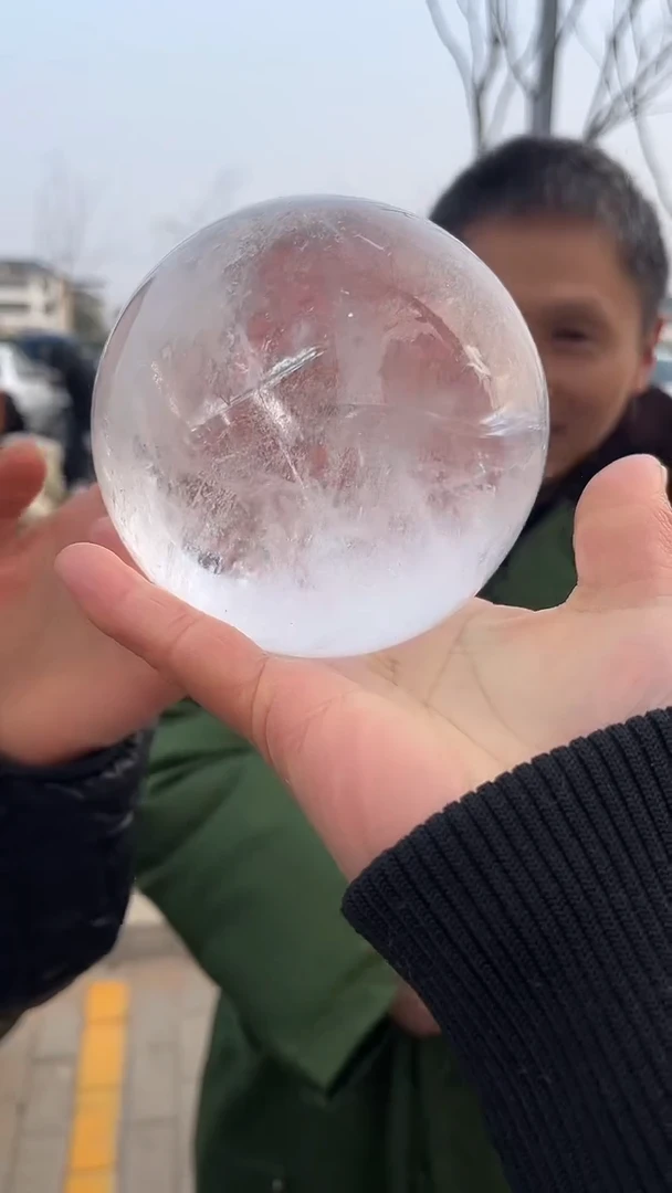 【闪购商品】水晶水晶球未镶嵌天然多样性发一100mm