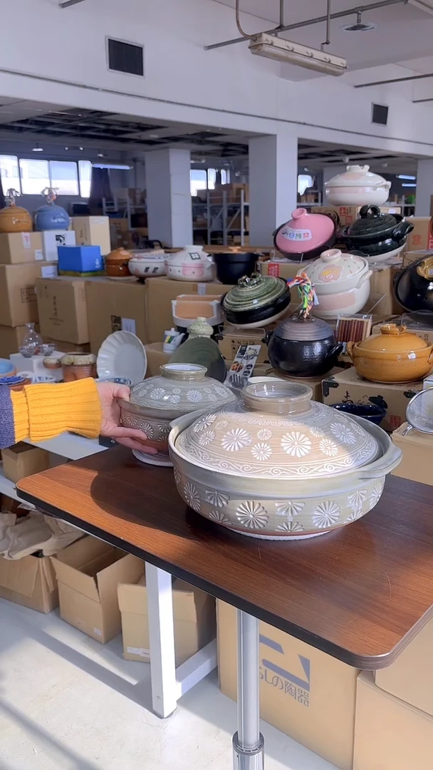 陶都三岛 万古烧土锅 9号