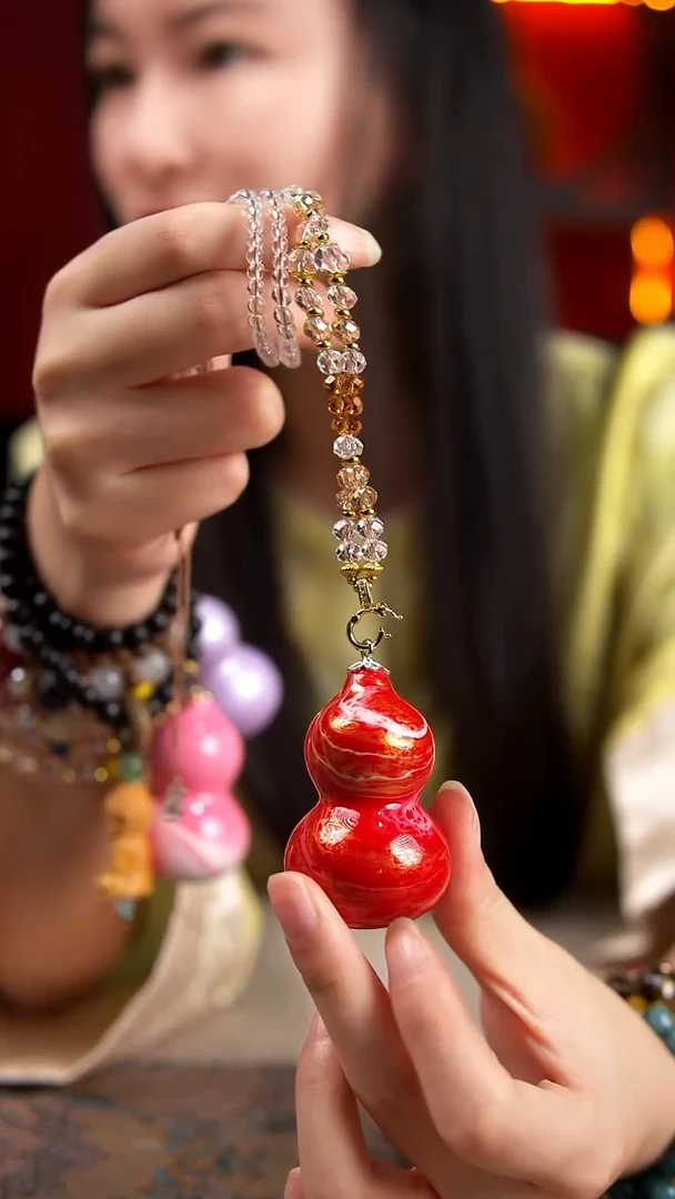 开播福利玖澄文创漆艺葫芦国风配饰葫芦系列