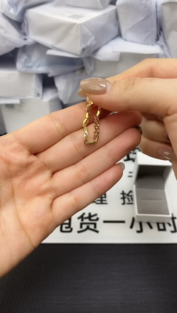 未镶嵌耳饰淡水珍珠JZ1023