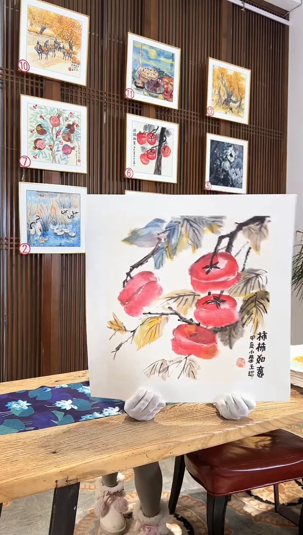 版画耿玉琨名章限量版画S