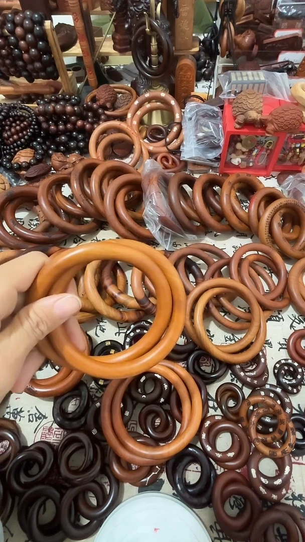 枣木꧁****꧂乾坤圈枣木75圈口福利