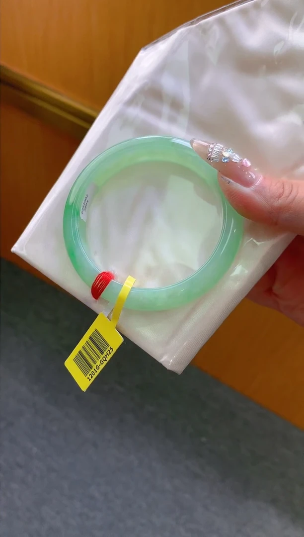 未镶嵌手镯翡翠-F15-正圈53.4