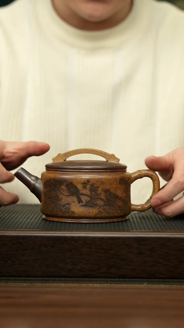 【闪购商品】紫砂茶壶宜兴原矿 手工 紫砂壶容量350CC