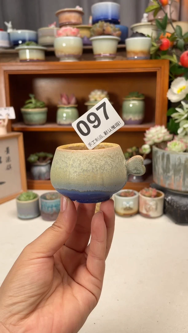 瓷片097知木小芳花盆