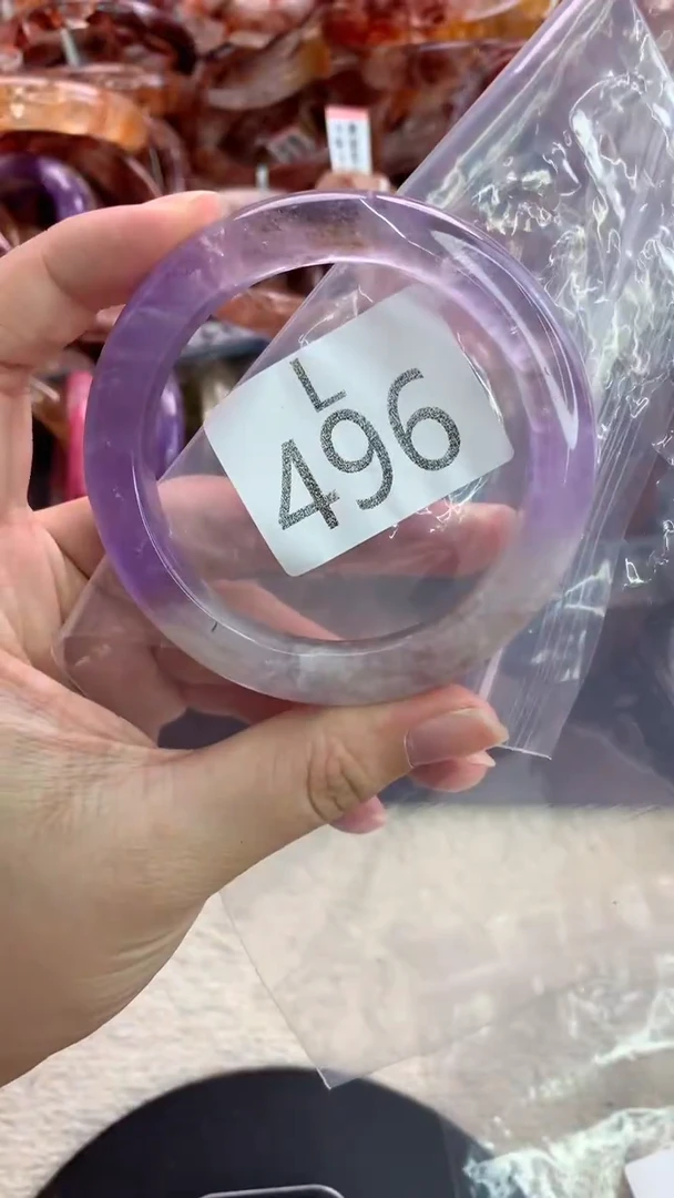 未镶嵌手镯水晶L496-56