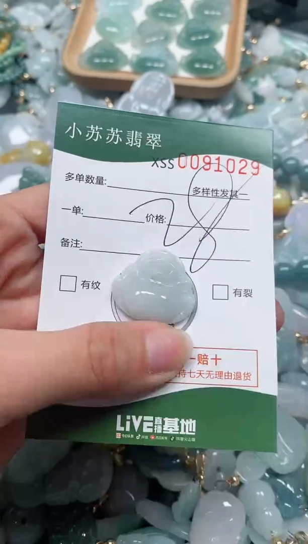 【闪购商品】翡翠颈饰未镶嵌闪购商品0091029