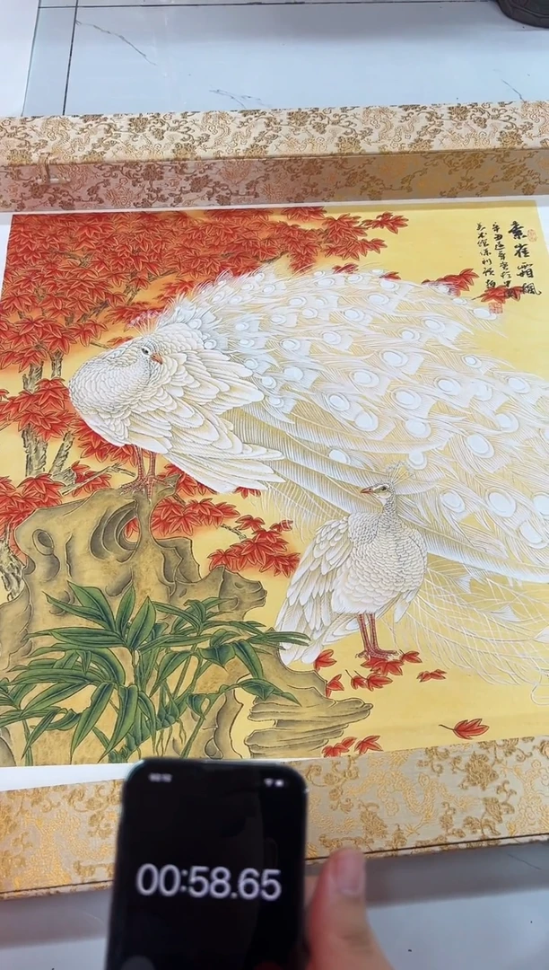 国画画家陆远华纯手绘原作