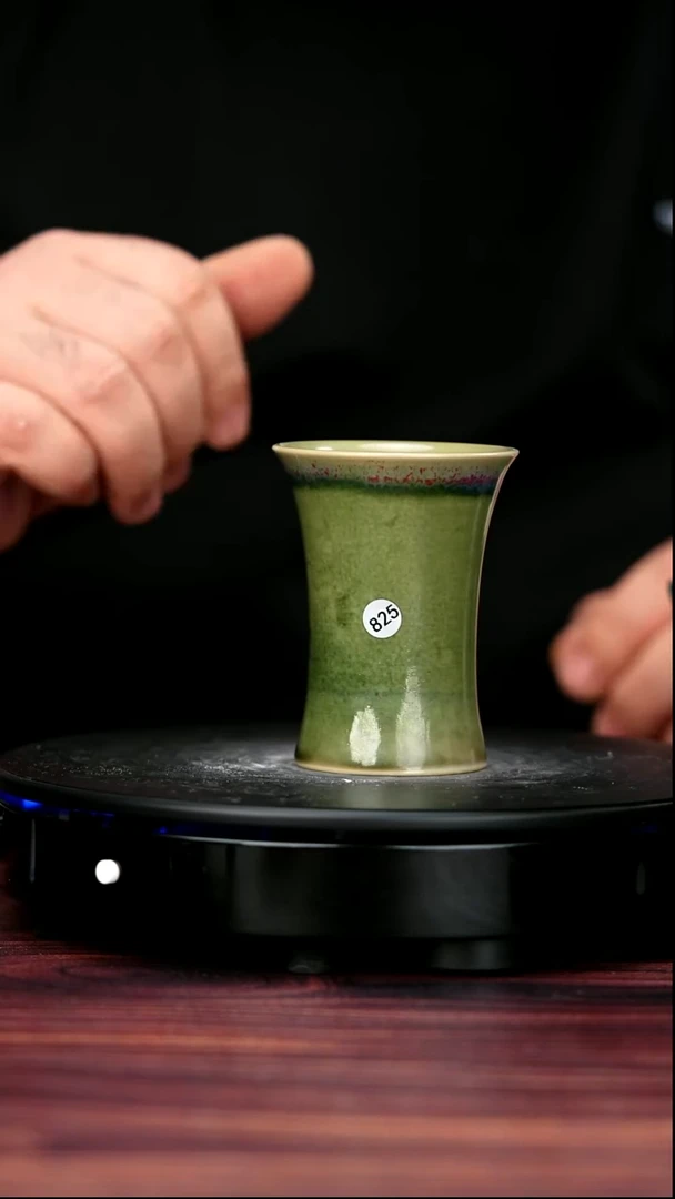 其他钧瓷825#盼龙窑一级品原矿钧瓷束腰杯