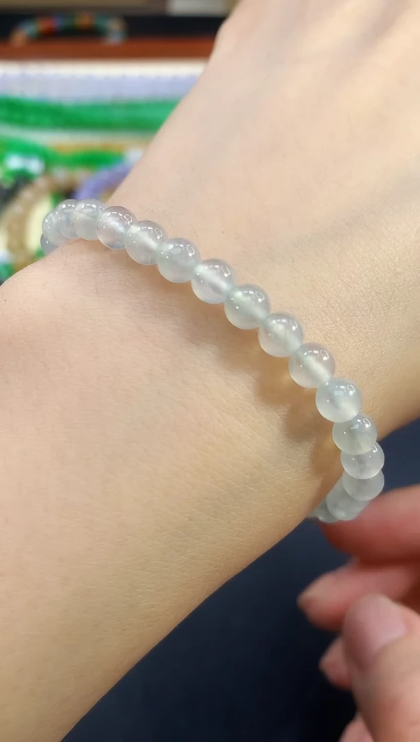 未镶嵌手串翡翠44|2800+0