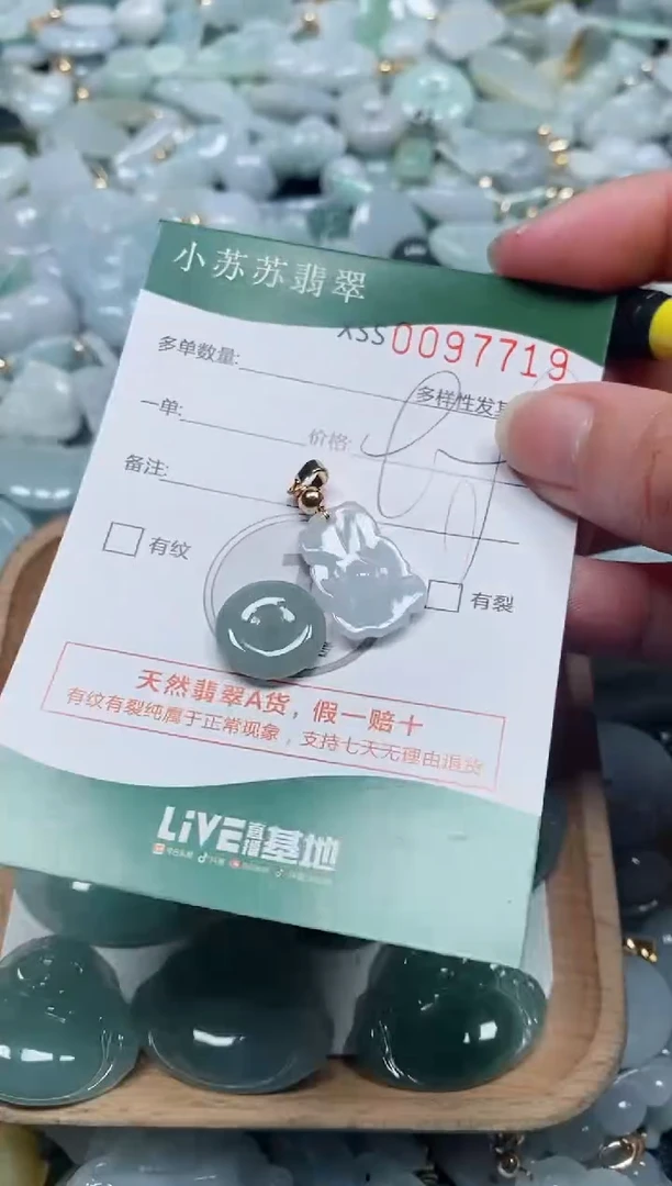 【闪购商品】翡翠颈饰未镶嵌闪购商品0097719