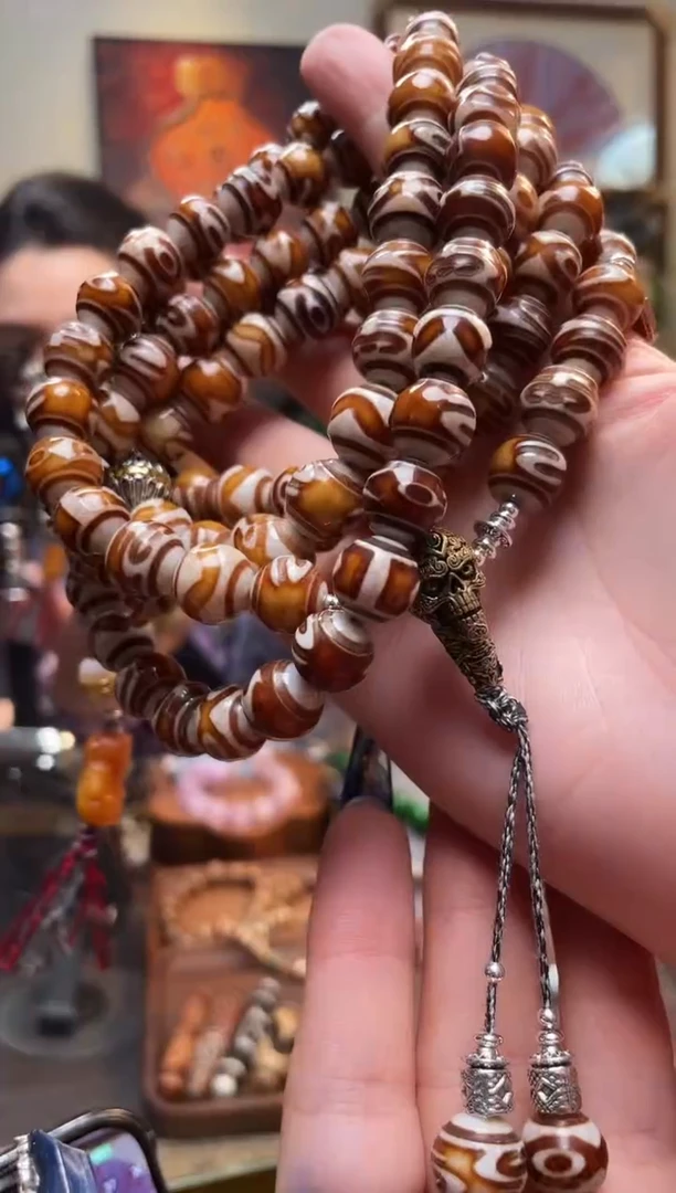 【闪购商品】椰蒂吊坠0219-50龙纹阵108念珠