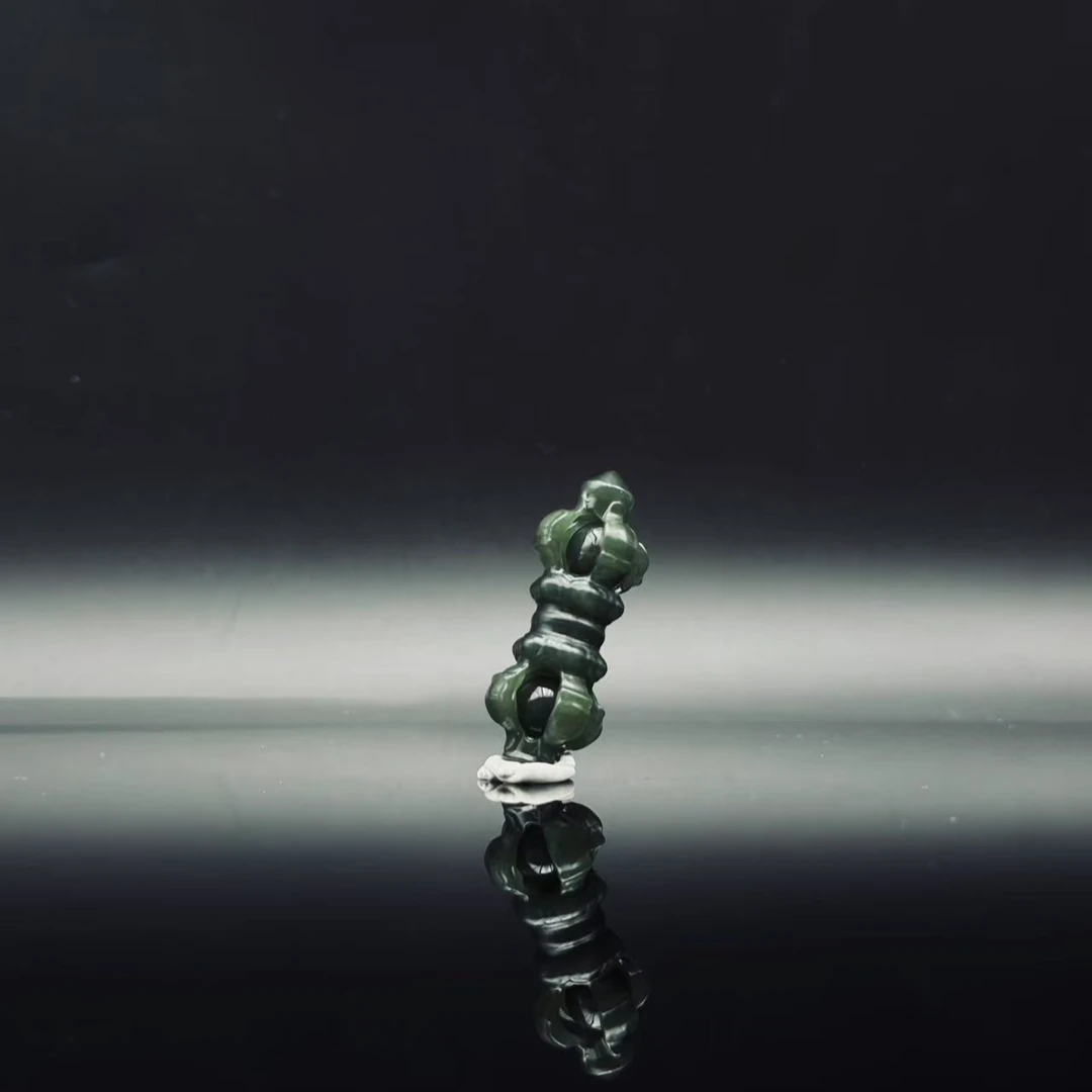 和田玉降魔杵吊坠1165