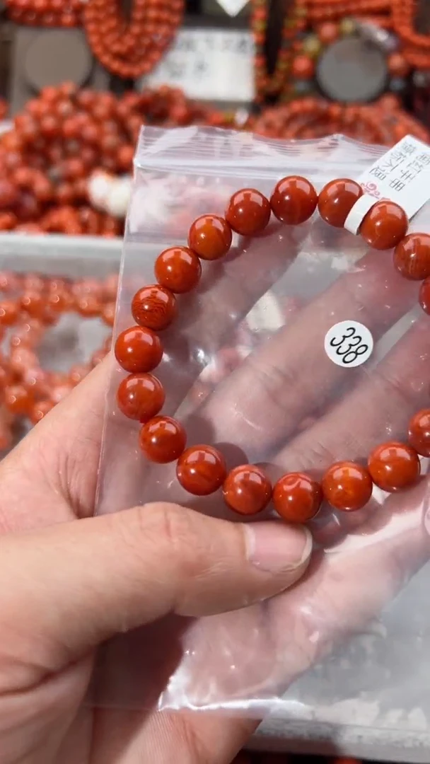 【闪购商品】南红玛瑙手串未镶嵌10