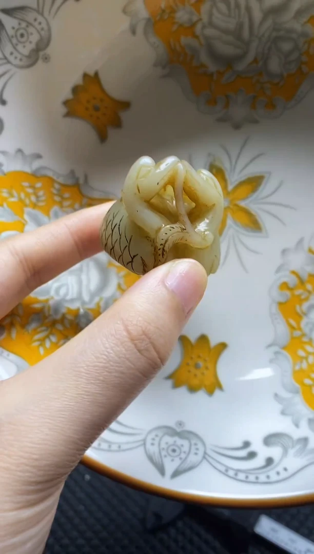 瓷片瓷片 瓷器 摆件 1个