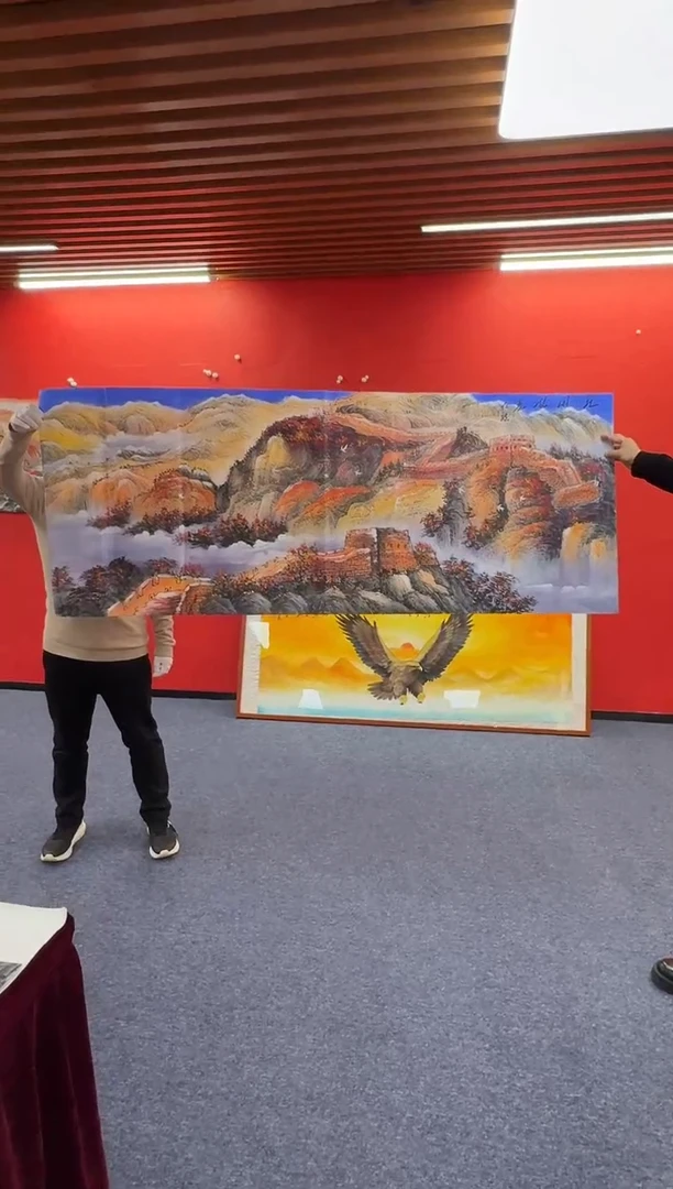 国画徐仁龙老师小六尺整张精品