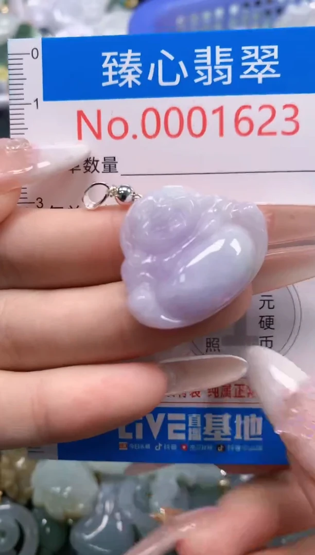 翡翠未镶嵌吊坠(不含链)1623
