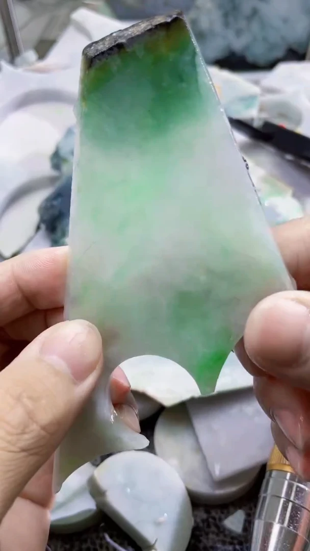 裸石翡翠翡翠A货板料