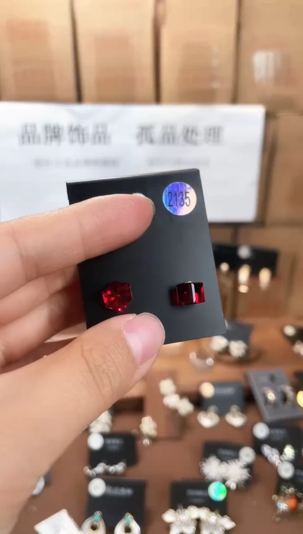 合金925银锆石豆2135