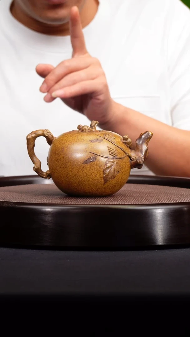茶壶紫砂宜兴紫砂原矿壶