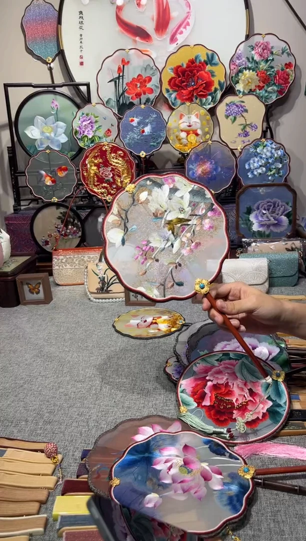 刺绣纯手工苏绣艺术品