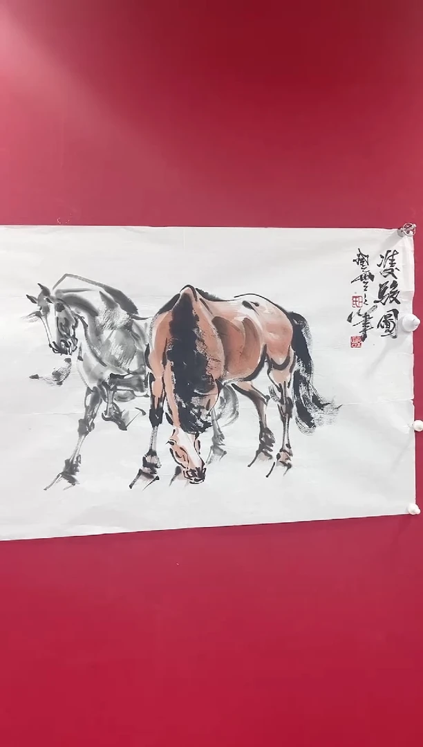 国画卜登云老师开三