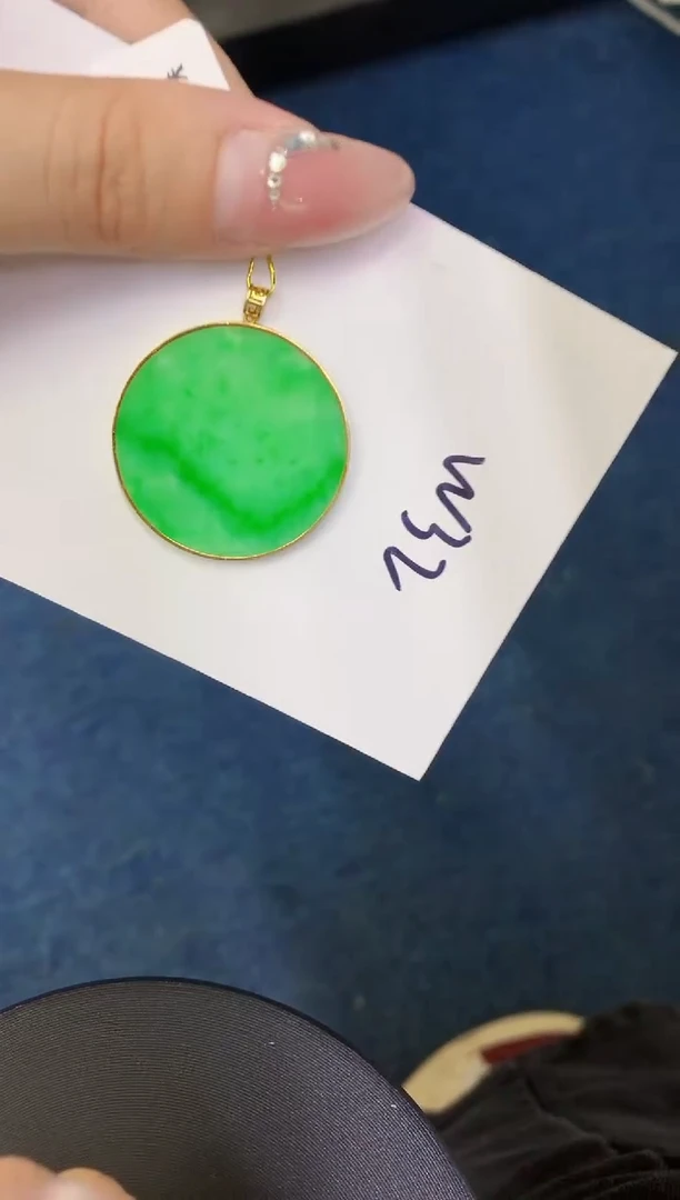 【闪购商品】翡翠颈饰18K金镶嵌000000000000