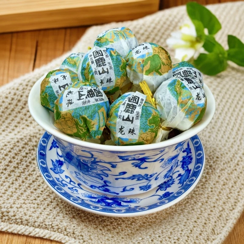 10颗装困鹿山古树生茶龙珠春茶
