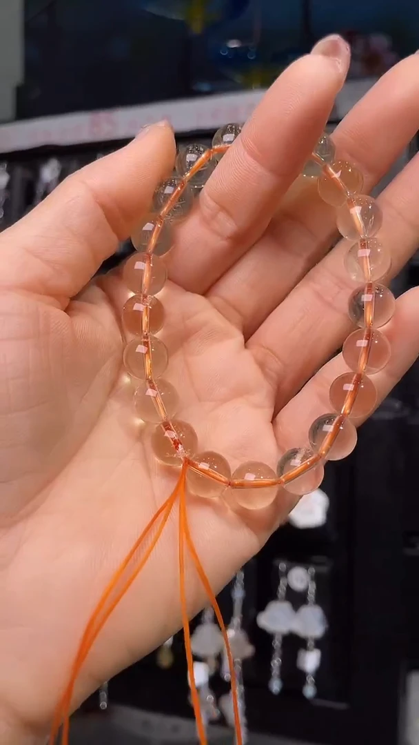 未镶嵌手串水晶团***@ 团团圆圆