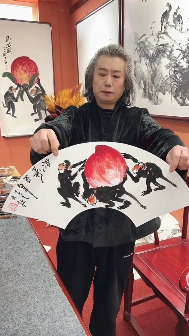 国画周大拙/国画/花鸟