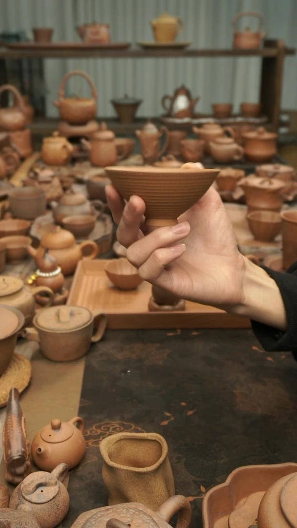 老岩泥原矿老岩泥  斗笠杯主人杯