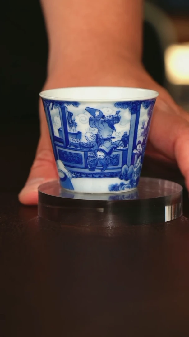艺家仁清工人物主人杯