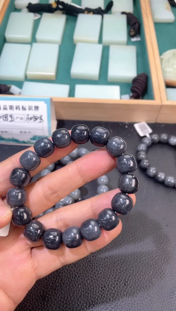 未镶嵌手链和田玉手串卡12多样性发货