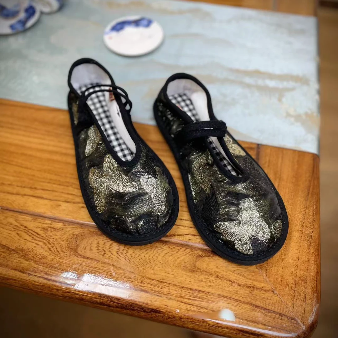 影蝶-【新款-西楚XICHU手工千层底布鞋】